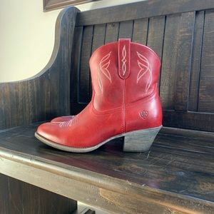 Women’s Red Ariat Cowboy Boots